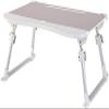 Adjustable Laptop Table for Bed - Multi-Functional Portable Desk Riser, Folding Computer Tray Stand, Yellow 65x46 cm, Ideal for Home & Office Use view 1