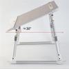 Adjustable Laptop Table for Bed - Multi-Functional Portable Desk Riser, Folding Computer Tray Stand, Yellow 65x46 cm, Ideal for Home & Office Use view 4