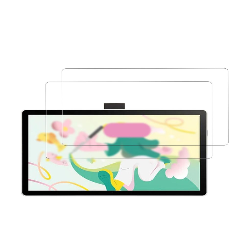 BOVUGAC [2 Pack] Screen Protector for Wacom One 14 14 Inch Drawing Tablet, Flexible TPU Film Compatible with Wacom One14 14",Anti-Scratch Ultra-Thin.(Not tempered glass)