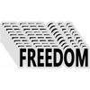 10 Pack Charlie Kirk Freedom Stickers Laptop Bumper Decal Window Waterproof Car Stickers view 1