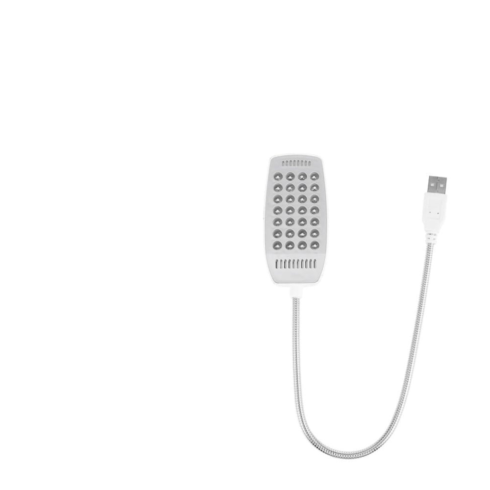 Happyyami USB Computer Light LED Eye-Care Reading Lamp with Flexible Gooseneck Flicker- Energy-Saving USB Laptop Lamp for Bed Dorm and Office Use