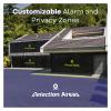 QDVOPHZA 5MP POE CCTV Security System 6MP 8CH NVR 5MP Outdoor IP Cameras Human/Vehicle Detection Night Vision Remote Access(4T) view 4