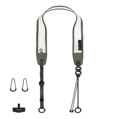 bitplay ander Mesh Strap, Camera Strap, Phone Lanyard with Phone Tether Tab, Suits Most Camera and Cellphone, Moss Green