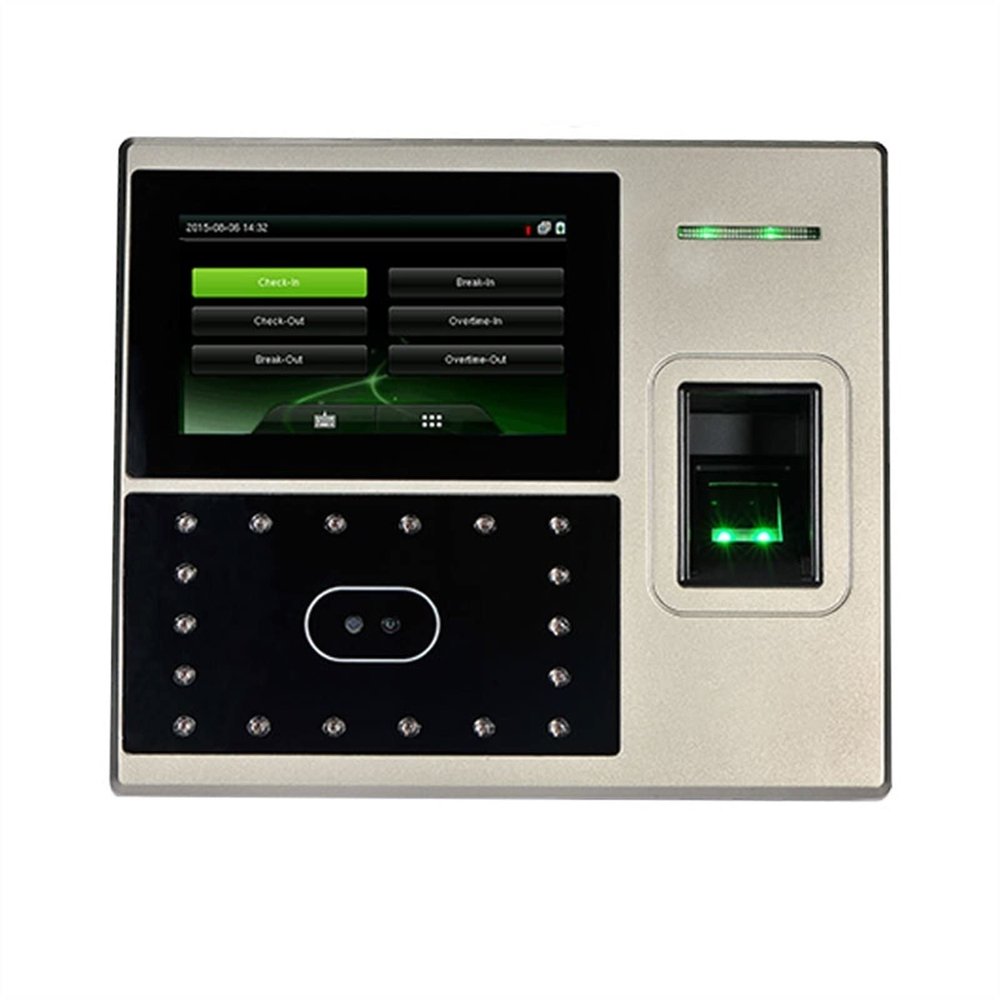 Clocking in Machine,800 System TCP/IP Biometric Fingerpint Face Facial Recognition Time Attendance System Recorder Employee Machine for Employees,800Idother