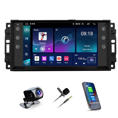 2+32G Car Stereo Radio for 2011 2012 13 2014 for Dodge Avenger with Wireless CarPlay Android Auto,7" HD Touchscreen Car Audio Receiver GPS Head Unit WiFi Bluetooth FM SWC AUX-in+ AHD Backup Camera MIC