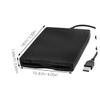 COOLHIYA USB External Floppy Disk Drive Portable Compact USB Floppy Disk Reader with Stable Data Transfer for Laptop and Desktop No Driver Needed Compatible with Multiple Operating Systems view 2