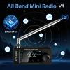 GOOZEEZOO Si4732 V4 ATS Mini Radio Pocket Radio- AM/FM/LSB/USB/CW/RTTY All Band Radio Receiver, Built-in Headphone Amplifier and Hi-Z Circuit, Enhanced EMI Shielding, and Robust ESD Antenna Protection view 3