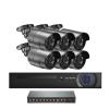 QDVOPHZA 4K POE Security Camera System 8MP NVR POE Switch Outdoor IP Camera Human Detect Record Stable Video Surveillance Set(1t,NVR and 6pcs Cam kit) view 1