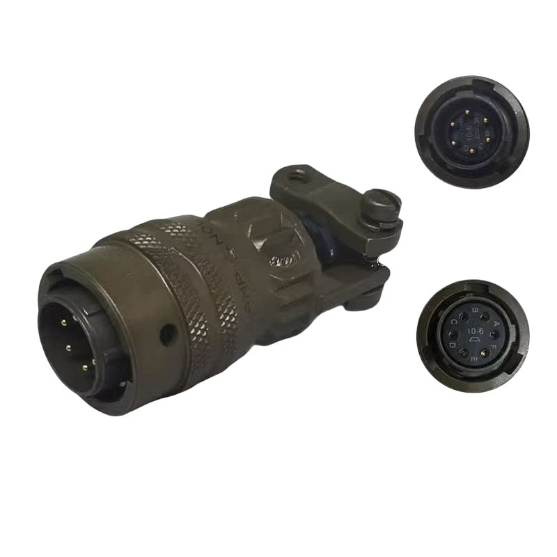 GWVOTBGKO 1pcs Aviation Plug PT06E-10-6P/6S Socket Circular Connector(PT06E-10-6P(SR))