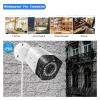 QDVOPHZA 1080P 720P Security Camera System 2MP/1MP AHD Kits 4CH 5in1 DVR with 2PCS Video Surveillance Camera Waterproof Night Vision(1080P AHD Camera_US Plug) view 2