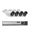 QDVOPHZA 4/8CH 4K POE Ultra FHD Full Color Video Surveillance System 8MP H.265 NVR Audio IP Outdoor Security CCTV Cameras Kit Set(2T,4CH NVR and 4Cameras) view 1