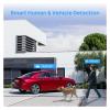 QDVOPHZA 4K CCTV Kits 4CH PoE NVR Replace DS-7604NXI-K1/4P 8MP Smart Hybrid Light IP Camera Security Surveillance System(4T) view 4