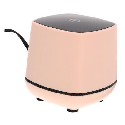 CAXUSD Mini USB Powered Desktop Speaker with Volume Control Compact Small Wired Stereo Sound System for Laptop Monitor and Home Office Golden