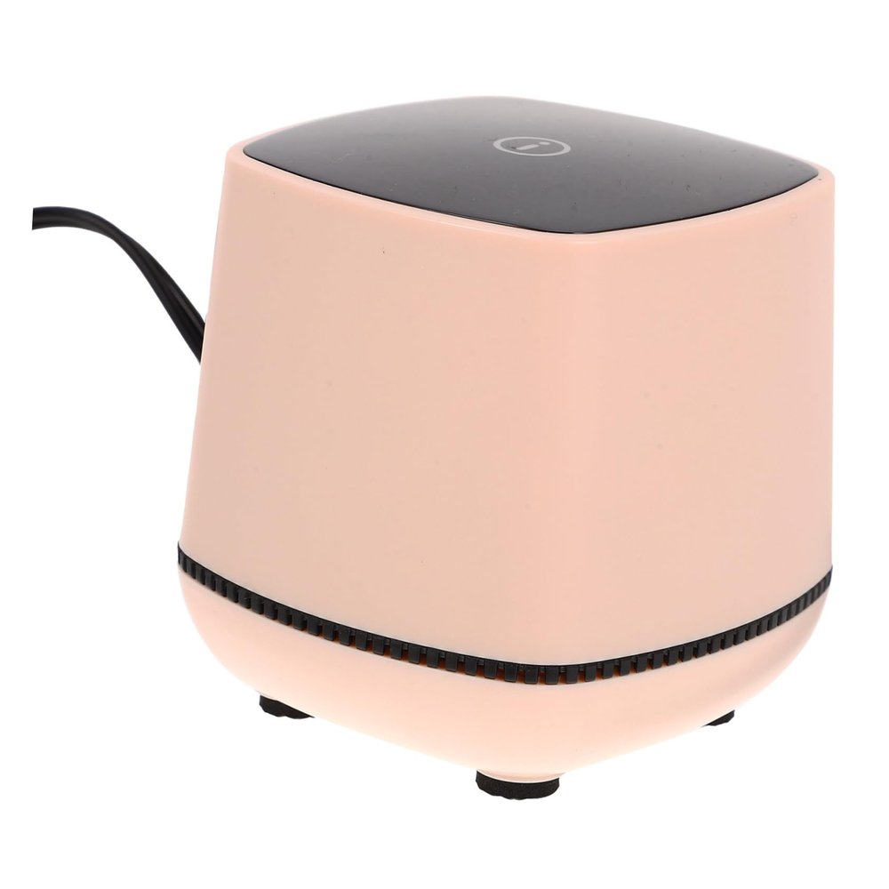 CAXUSD Mini USB Powered Desktop Speaker with Volume Control Compact Small Wired Stereo Sound System for Laptop Monitor and Home Office Golden