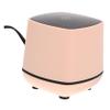 CAXUSD Mini USB Powered Desktop Speaker with Volume Control Compact Small Wired Stereo Sound System for Laptop Monitor and Home Office Golden view 1