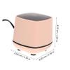 CAXUSD Mini USB Powered Desktop Speaker with Volume Control Compact Small Wired Stereo Sound System for Laptop Monitor and Home Office Golden view 2