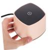 CAXUSD Mini USB Powered Desktop Speaker with Volume Control Compact Small Wired Stereo Sound System for Laptop Monitor and Home Office Golden view 4