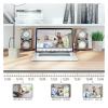 QDVOPHZA H.265 8CH 4MP 5MP Indoor Dome Video Surveillance Set Audio Record PoE NVR Kit CCTV System VandalProof Security IP Camera(4PCS,4MP NVR x 6 Cameras) view 3