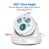 QDVOPHZA 3MP 5MP POE Dome CCTV Camera System Kit Surveillance Security External IP Camera Set Home Street Monitoring 8CH Video NVR(1t,4PCS 3MP Camera_NO Card) view 4