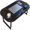 Adjustable Laptop Bed Table - Folding Breakfast Tray, Portable Standing Desk for Coffee, Notebook, and Reading Holder - Ideal for Home & Office Use view 1