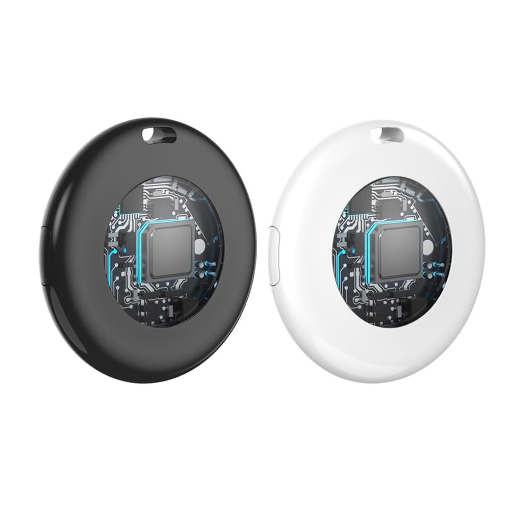 New 2025 Model Anti-Loss Tracker Family Set (iOS System only); Compatible with Apple Find My; for Tracking Valuable Items (White/Black) (2)