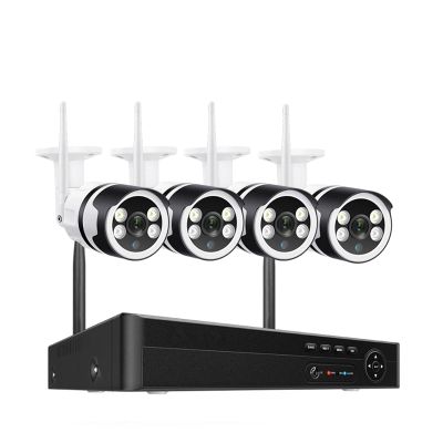 QDVOPHZA 8CH 3MP 5MP WiFi IP Camera System H.265 Two-Way Audio Human Detected P2P Metal CCTV NVR Video Surveillance Security Set(1t,8CH and 4pcs 5MP Cam)