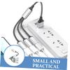 COOLHIYA USB Splitter Hub Silver USB Power Adapter for Laptop Compatible with Disk Keyboard Scanner Hard Drive Fast Data Transfer view 4