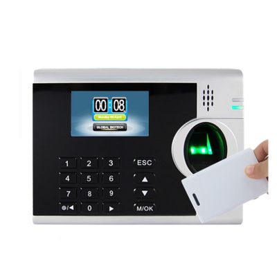 Clocking in Machine, Inch Color Screen System Fingerprint Time Attendance Time Clockc USB TCP/IP Biometric Fingerprint Time Recorder for Employees,Xm218Icenglish_Plug