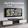 DS-7604NXI-K1/4P AcuSense 4CH PoE 4K NVR, Network Video Recorder, Plug & Play, H.265+, HDMI1/VGA Simultaneous Output, 1 SATA Up to 10TB, Hard Drive NOT Including view 3