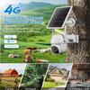 SANSCO 4G LTE Cellular Solar Security Camera Wireless Outdoor, Lifetime Free Unlimited Data, NO WiFi 2K Color Night Vision, PTZ 360 View, 2 Way Audio, Motion Detection, Built-in SIM Card, 64G TF Card view 4