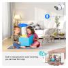 QDVOPHZA H.265+ 4K 8MP POE Ai Motion Detection 3.6mm IP Camera System P2P Audio Outdoor NVR CCTV Video Record Kit(4T,8CH NVR and 4 Camera) view 4