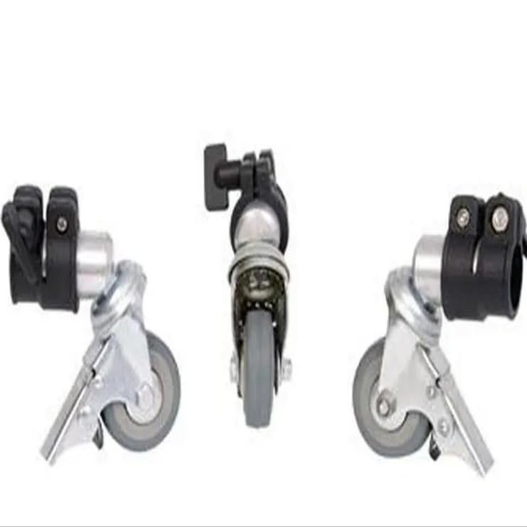 AFEFT swivelling Wheels PCA-25M 3 pcs for lamp tripods 25 mm