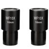Lab Microscope Slides 1PCS WF10X 18mm Widefield Eyepiece with Micrometer Reticle Wide Angle 23.2mm Mounting Size Fit for Compound Microscope Microscope Parts(WF10X18mm) view 2