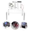 Happyyami Open Air Computer Case Frame Compact DIY Chassis Bracket with Stable Base Stand for Motherboards Space-Saving Open Rack for Testing and Assembly view 4