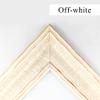 Stylespace Off-white with a Water Ripple Texture 75" TV frame - Compatible ONLY with Samsung The Frame TV and Pro TVs (Fits 2021-2026 models, model codes:75LS08A/B/C/D/FA/FW) view 3