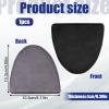 Car Touch Screen Cleaner Cloth, Semicircle Microfiber Car Screen Cleaner Cars Interior Cleaners Wipes Black Auto Screens Cleaning Pad for Vehicle Dashboard Cars Display Interior,4.13"4.05" view 2