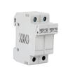 10 * 38mm High Voltage Solar PV 2P Fuse Holder 1000V with PV Fuses 1000V 25A for Solar System Protection(15A) view 1