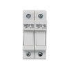 10 * 38mm High Voltage Solar PV 2P Fuse Holder 1000V with PV Fuses 1000V 25A for Solar System Protection(15A) view 2