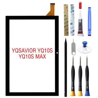 for YQSAVIOR YQ10S / YQ10S MAX 10.1 inch Tab Tablet Digitizer Touch Screen Panel Glass Replacement Repair Parts [with Tools]