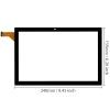 for YQSAVIOR YQ10S / YQ10S MAX 10.1 inch Tab Tablet Digitizer Touch Screen Panel Glass Replacement Repair Parts [with Tools] view 3