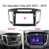 Aetyka 9Inch 2Din for Hyundai Ix25 Creta 2014-2019 Installation Dash Kit Fits Aftermarket Android Car Radio Stereo Mounting Fascia Panel view 4