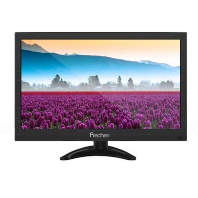 Prechen 11.6 Inch Security Monitor,Small Surveillance Monitor HDMI VGA AV BNC USB BNC Input,1366x768 Computer Display with Speakers for CCTV DVR Office and Home Security Camera System Surveillance