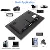 Prechen 11.6 Inch Security Monitor,Small Surveillance Monitor HDMI VGA AV BNC USB BNC Input,1366x768 Computer Display with Speakers for CCTV DVR Office and Home Security Camera System Surveillance view 3