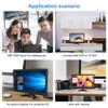 Prechen 11.6 Inch Security Monitor,Small Surveillance Monitor HDMI VGA AV BNC USB BNC Input,1366x768 Computer Display with Speakers for CCTV DVR Office and Home Security Camera System Surveillance view 4