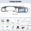 4G+128G Android Car Stereo Radio for Dodge Charger (Left-Hand Drive) 2011 2012 2013 2014 9 Inch incell Touch Screen with WiFi Bluetooth Carplay Android Auto GPS Backup Camera SWC FM RDS MIC view 3