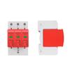 1pc AC SPD 3P 3 Phase 20KA 40KA 60KA 275V 385V 420V House Lightning Surge Protector Protective Low-Voltage Arrester Device(420V,10-20KA) view 3