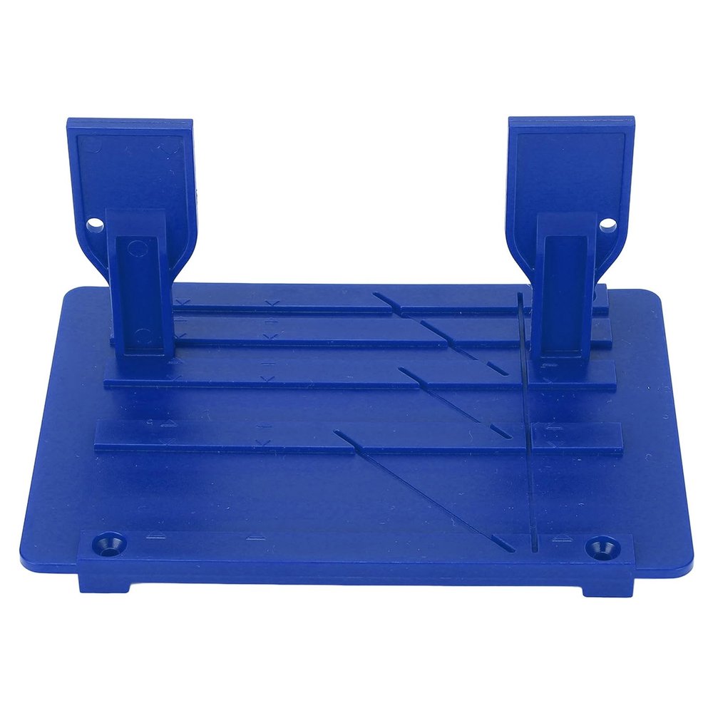 Dpofirs 10 Inch Tape Splice Set, Track Type Full ABS Material Adjustable Length Married Tape with 2 Fastener for 1 Inch 1/2in /4in /8 of (Blue)