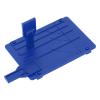 Dpofirs 10 Inch Tape Splice Set, Track Type Full ABS Material Adjustable Length Married Tape with 2 Fastener for 1 Inch 1/2in /4in /8 of (Blue) view 3