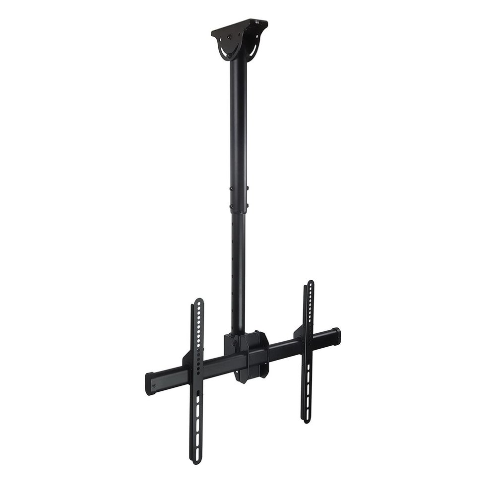 GAOFEMZ TV Ceiling Mount Bracket, Adjustable Height TV Wall Mount Bracket, Full Motion 360 Deg Rotation Tilting Swiveling, for Flat Panel LCD LED OLED Plasma TVs, Fits Up to 75 I