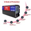 3000W Power Inverter 12V 24V 48V 60V 72V DC to 230V AC Converter Pure Sine Wave LCD Display for RV Truck Camping Off Grid Home Solar,72V to 230V,12v to 230v 60hz view 3